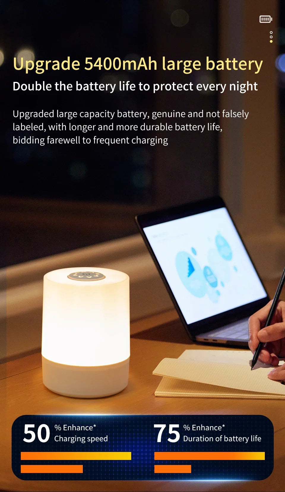 TOUCH Bedside Lamp